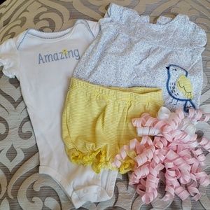 💞Carter's 9 Month Amazing Birdie Bundle 💞